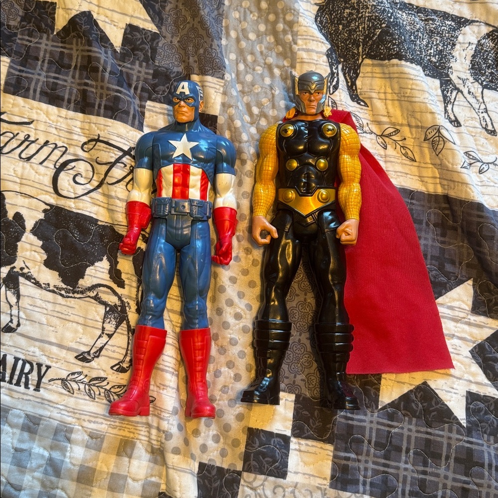 Thor & Captain America
